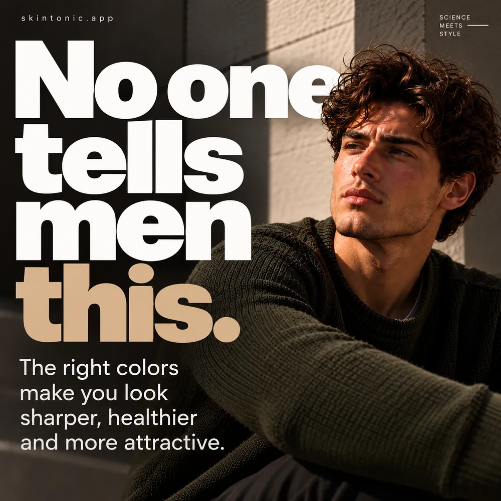 No one tells men this: the right colors make you look sharper and healthier.